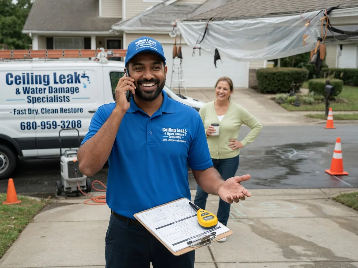 Ceiling Leak Cleanup Reynoldsville, WV FAQs